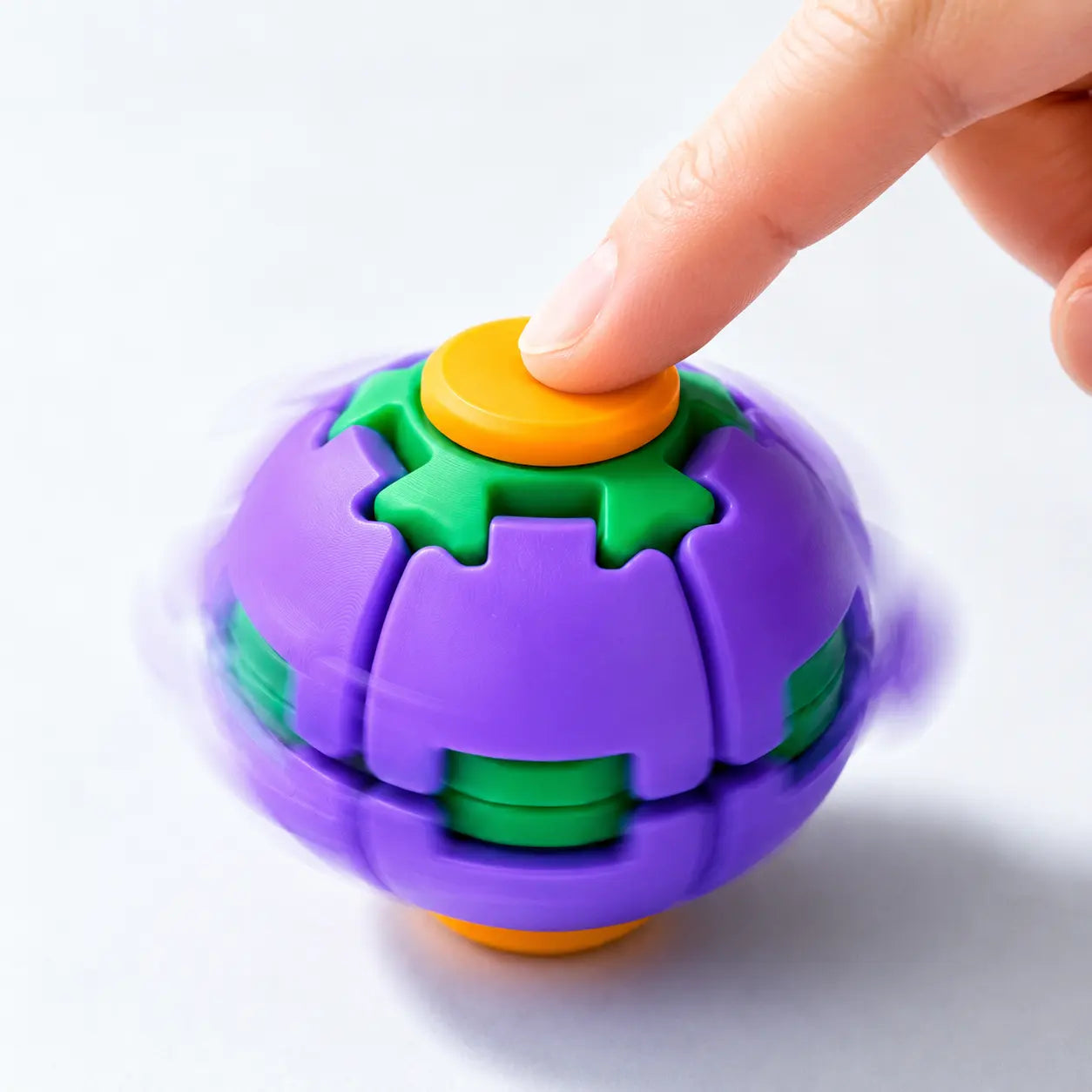 New Viral Press-To-Spin Fidget Ball