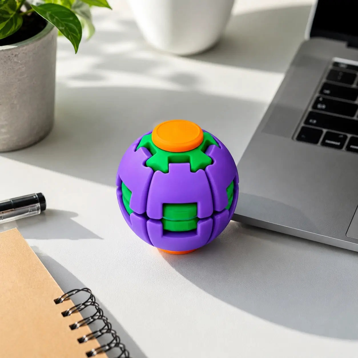 New Viral Press-To-Spin Fidget Ball