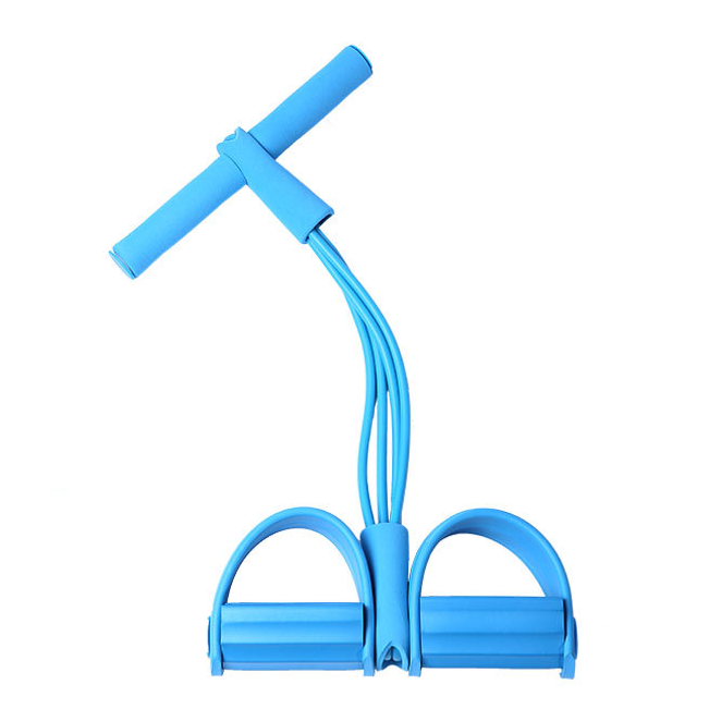 🔥21 Fitness Resistance Bands-4 Tube Pedal Ankle Puller