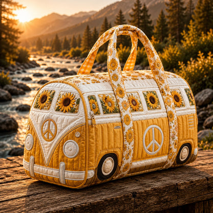 Fashionable Girls & Guys Quilted Boho Travel Tote