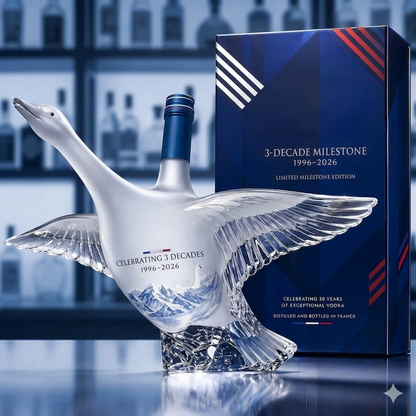 🪿GY Goose 30th Anniversary 3D Sculpted V0dka Bottle
