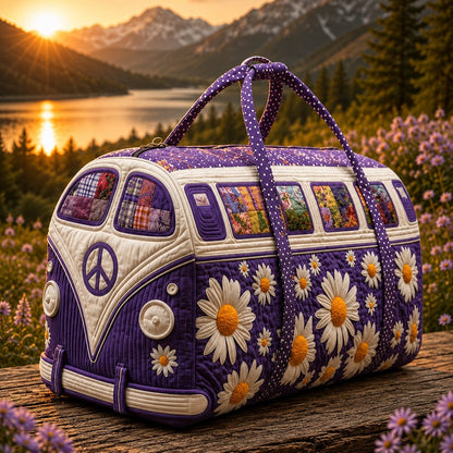 Fashionable Girls & Guys Quilted Boho Travel Tote