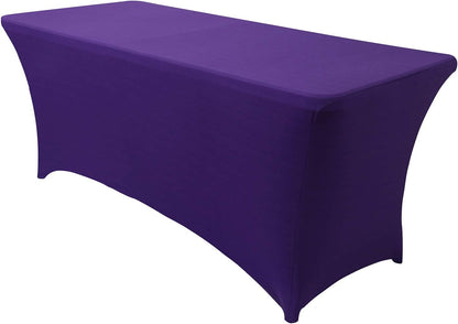 Stretch Table Cover for Folding Tables – Reusable, Fitted & Event-Ready