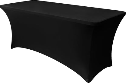 Stretch Table Cover for Folding Tables – Reusable, Fitted & Event-Ready