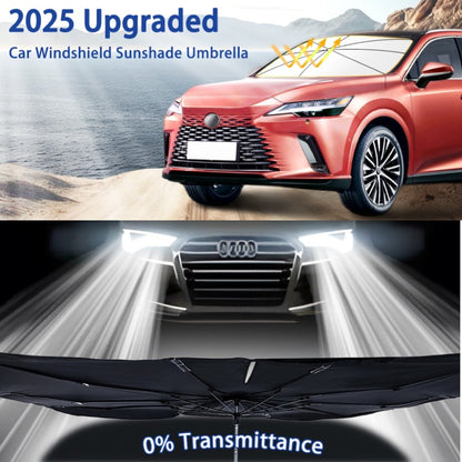 Foldable UV-Blocking Windshield Sun Shade Umbrella
