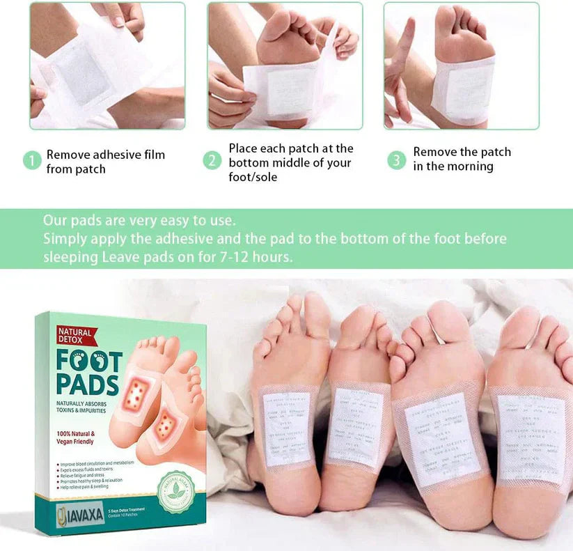 Glowhu® Detox FootPatch (Set of 10)