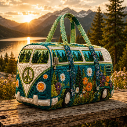 Fashionable Girls & Guys Quilted Boho Travel Tote