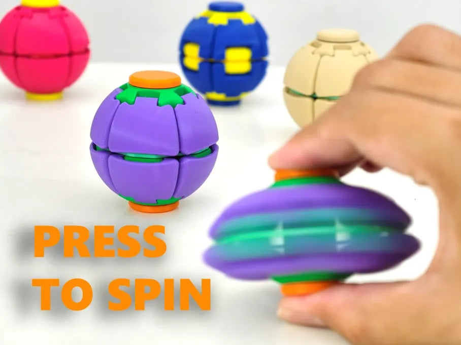 HelixCore™ – Press & Spin Fidget Puzzle Ball(Let go of your anxiety and bravely enjoy the good life)