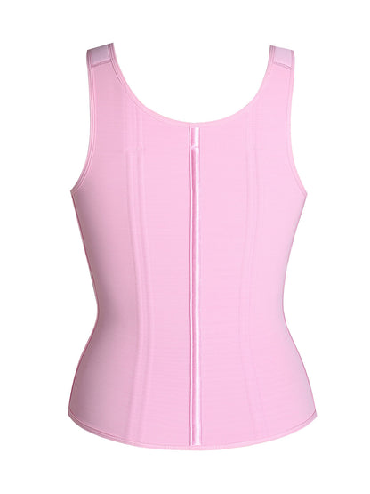 Extreme Latex Corset Waist Vest With Bra